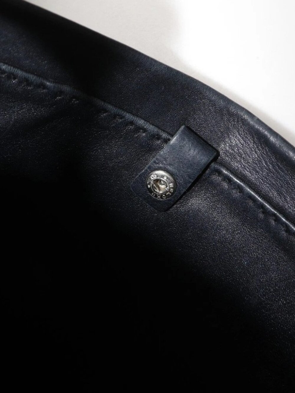 HERMES Toudu Shoulder Bag black leather Women - Picture 7 of 12